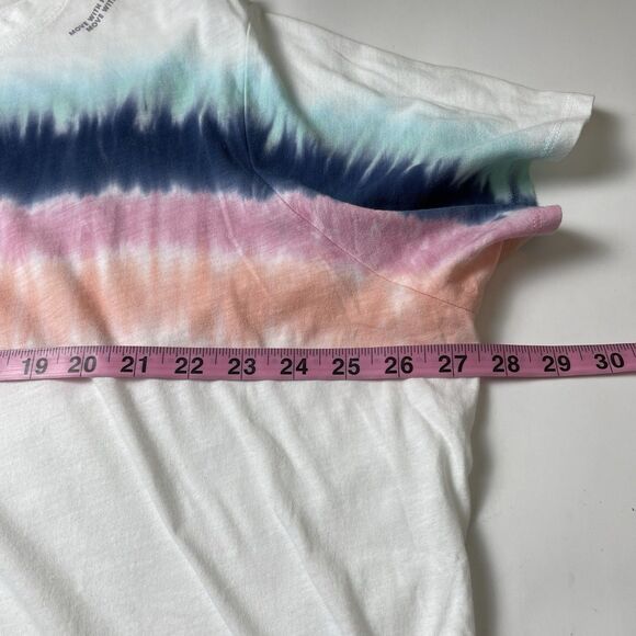 Athleta Women’s Tee Plus 3X Move With Pride Tie-Dye Organic Cotton Short Sleeve - Picture 8 of 11